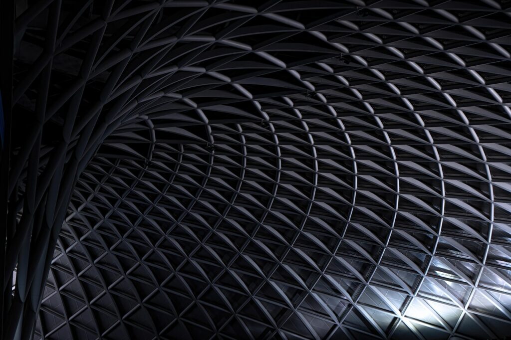 roof, spiral, station, pattern, night, london, contemporary architecture, modern architecture, pattern, pattern, london, london, london, london, london, modern architecture, modern architecture